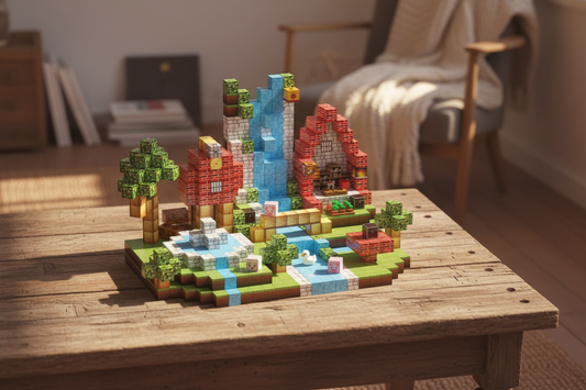 Rustik Ahşap Masa Ambiyans