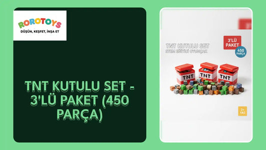 TNT Kutulu Set - 3'lü Paket (450 Parça) by@Outfy