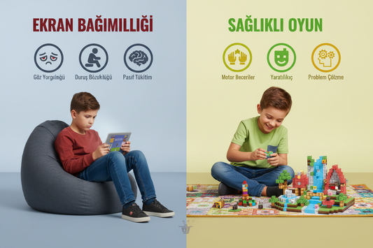 Minecraft Oyuncakları: Ekran Bağımlılığına Karşı 7 Etkili Çözüm