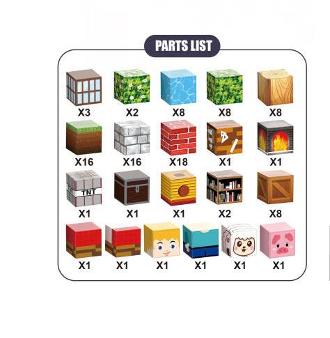 Orman Evi Set - 2'li Paket (200 Parça)