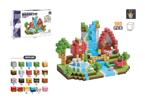 Orman Evi Set - 3'lü Paket (300 Parça)