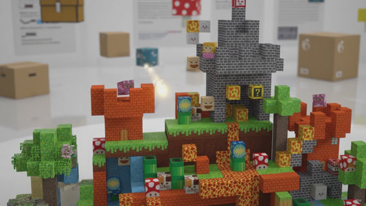 Ensemble de Château de Jeu d'Aventure – 150 Pièces de Blocs de Construction Magnétiques