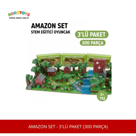 Amazon Set - 3'l&uuml; Paket (300 Par&ccedil;a) by@Outfy