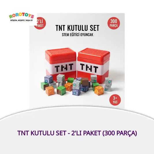 TNT Kutulu Set - 2'li Paket (300 Par&ccedil;a) by@Outfy